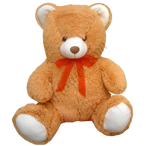 Send 24 inch light brown teddy bear to Bangladesh